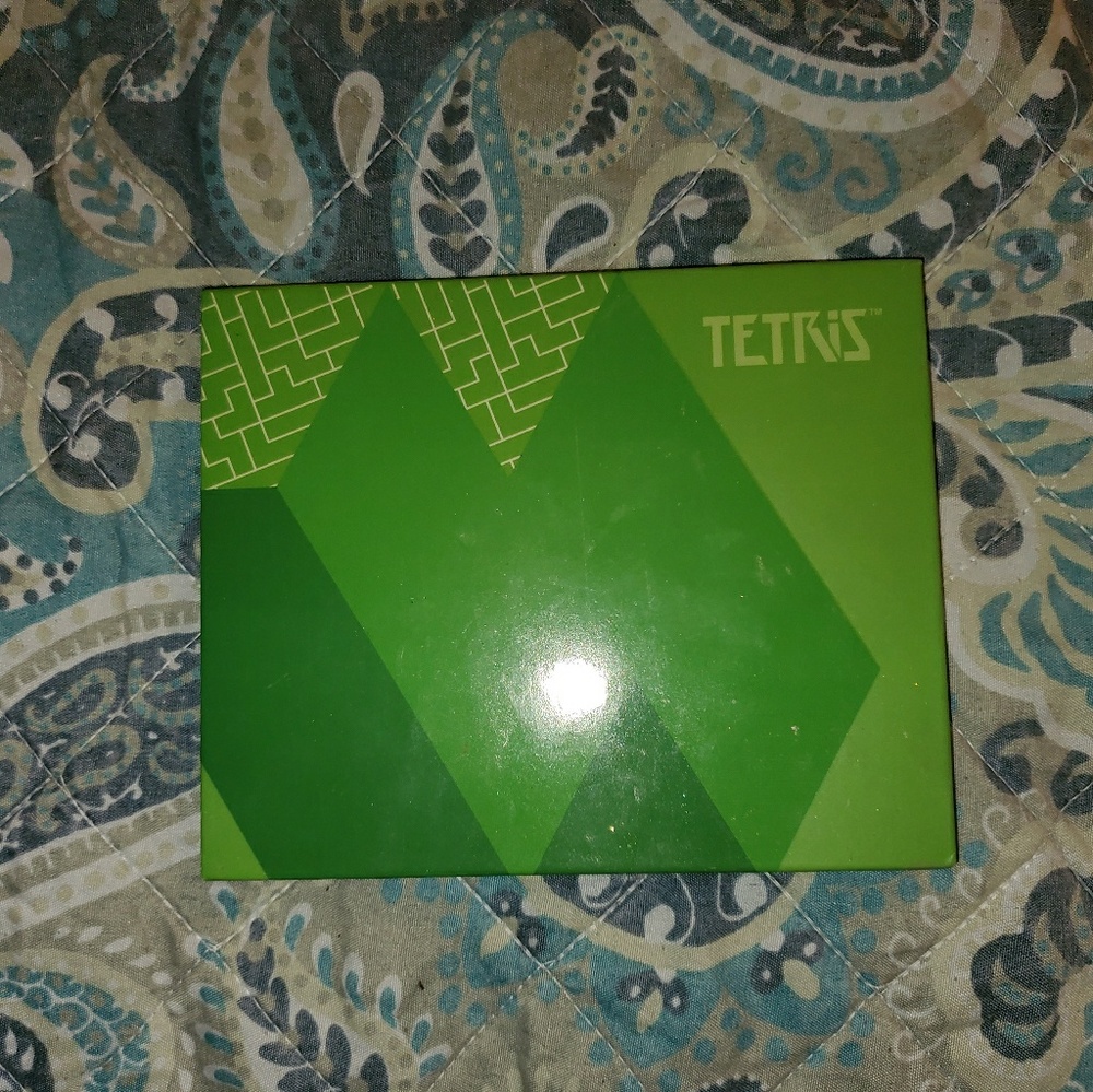 Tetris Game On Eyeshadow Palette.